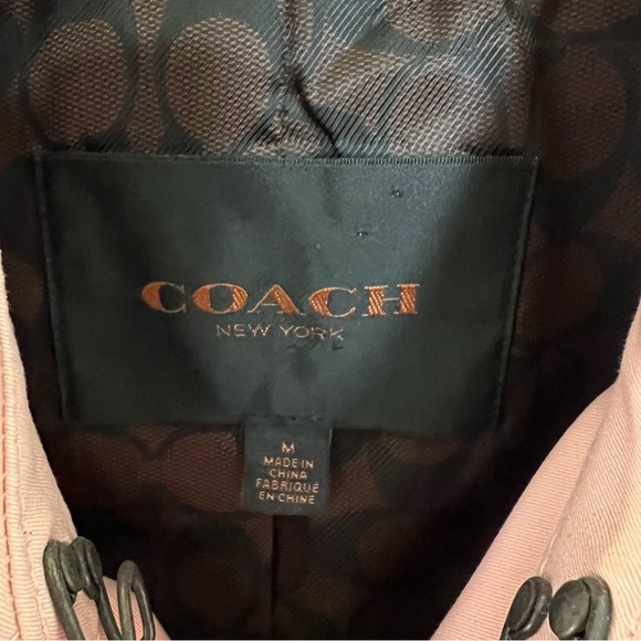 Coach Trench Coat-With Stain* Medium - Picture 4 of 11